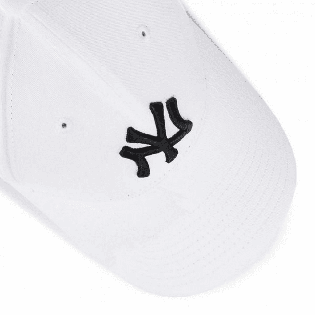 New Era New York Yankees Unisex Καπέλο Λευκό-Μαύρο 6 New Era New York Yankees Unisex Καπέλο Λευκό-Μαύρο 5