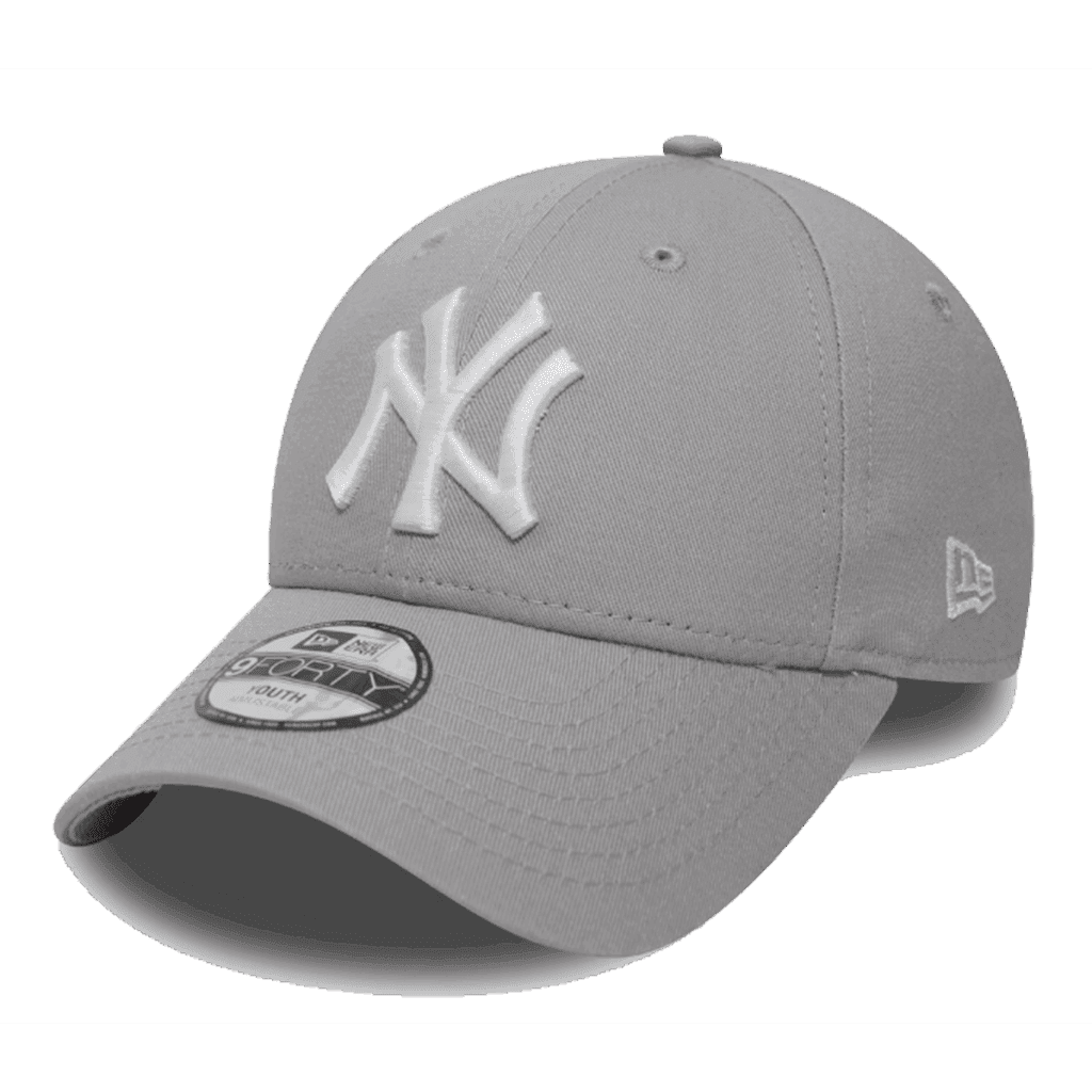 New Era New York Yankees 9Forty Unisex Καπέλο Γκρι-Λευκό 1 New Era New York Yankees 9Forty Unisex Καπέλο Γκρι-Λευκό