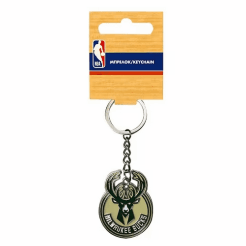 Milwaukee Bucks μεταλλικό μπρελόκ NBA 2 Milwaukee Bucks μεταλλικό μπρελόκ NBA