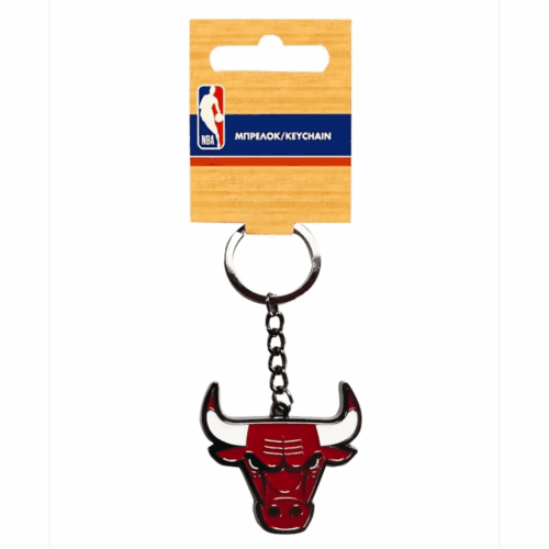 Chicago Bulls μεταλλικό μπρελόκ NBA 4 Chicago Bulls μεταλλικό μπρελόκ NBA