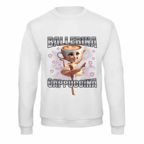 Παιδικό φούτερ Ballerina Cappuccina