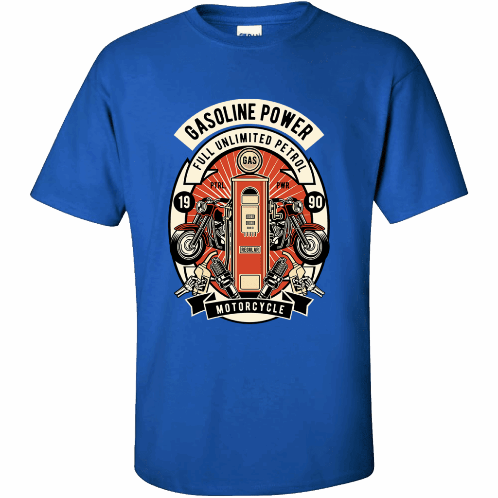 Βαμβακερό T-Shirt Gasoline Power