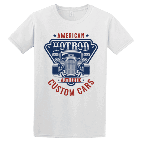 Κοντομάνικο American Hot Rod Classic