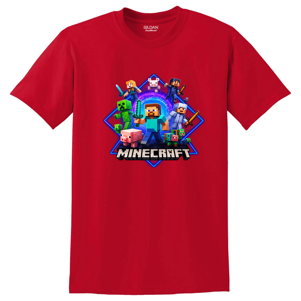 Παιδική μπλούζα Minecraft 10 Παιδική μπλούζα Minecraft