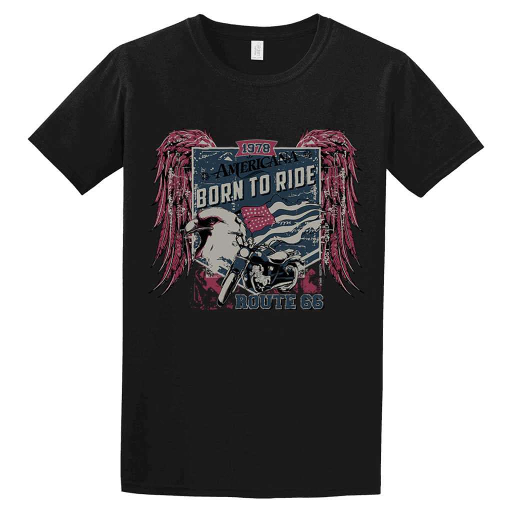 Μπλούζα κοντομάνικη Born to Ride
