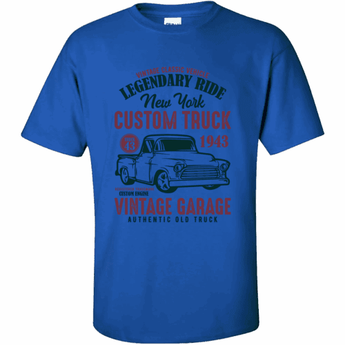 Κοντομάνικο T-Shirt NY Custom Truck
