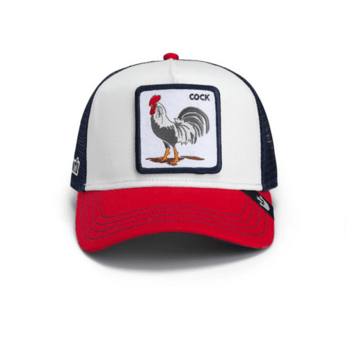 Alternative view of Καπέλο Jockey Team Rooster Κόκορας Λευκός - Goorin Bros