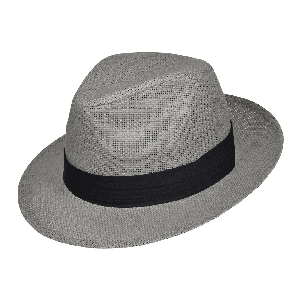 Fedora με μαλακή πλέξη Stamion ΑΝΟΙΧΤΟ ΓΚΡΙ