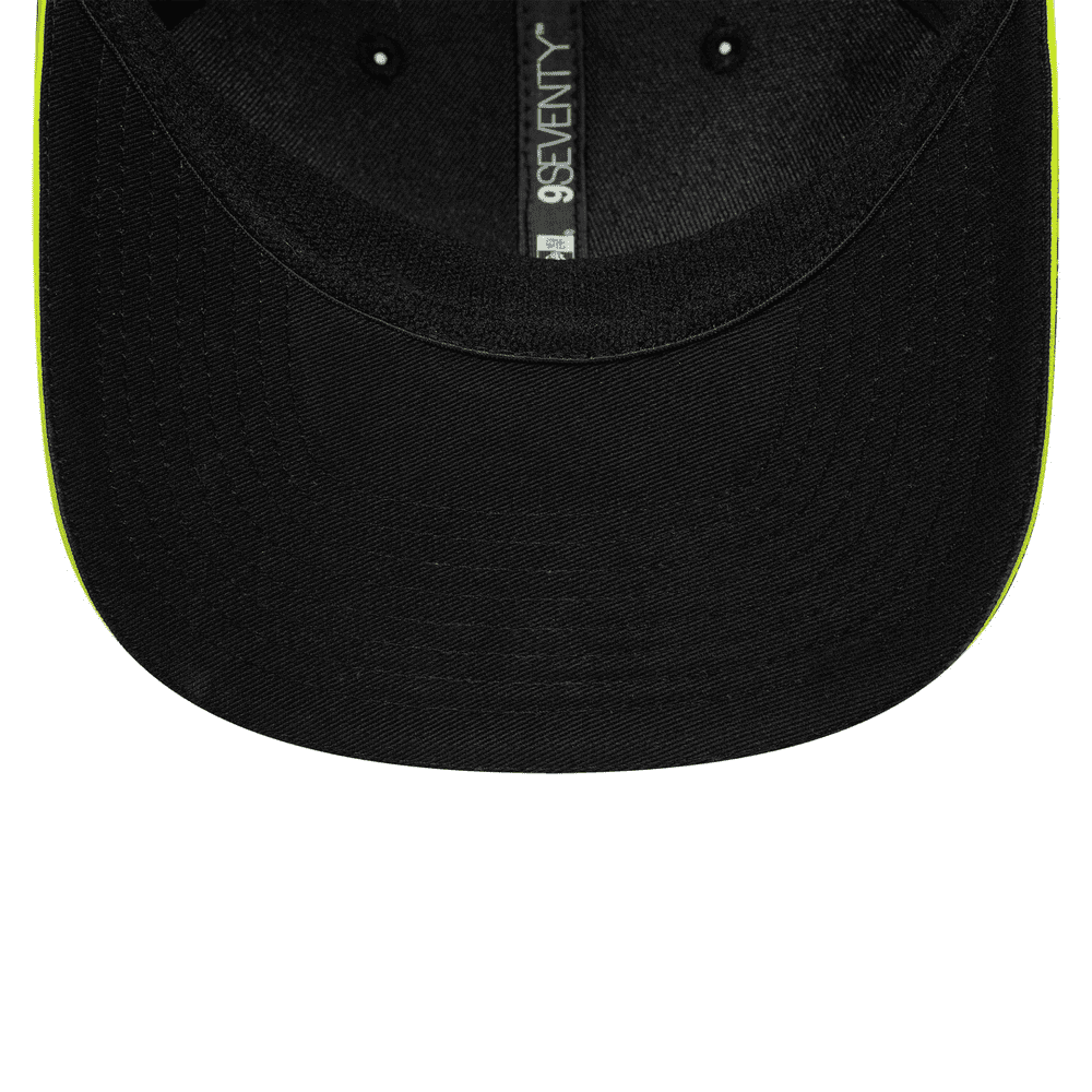 VR46 All Over Print Black 9SEVENTY Stretch Snap Cap 3