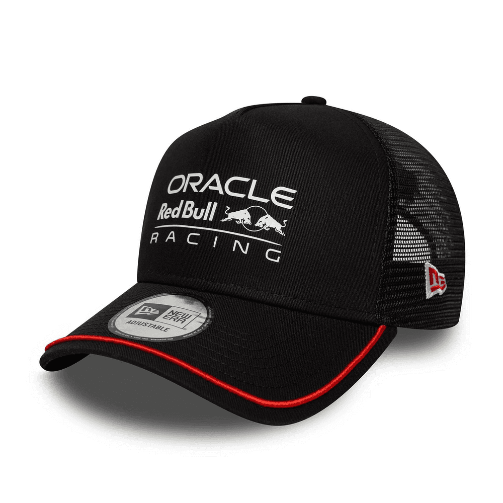 2026 Red Bull Racing Patch Black 9FORTY A-Frame Trucker Cap 1 2026 Red Bull Racing Patch Black 9FORTY A-Frame Trucker Cap