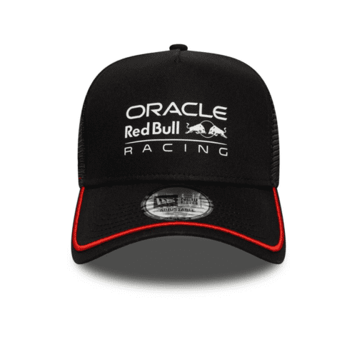 60772174_1.jpg 2026 Red Bull Racing Patch Black 9FORTY A-Frame Trucker Cap 11