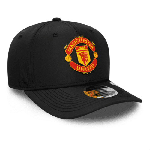 Manchester United FC Black 9SEVENTY Stretch Snap Cap 7