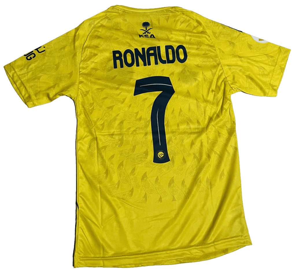 Σετ ποδοσφαίρου Ronaldo Al Nassr 2026 εντός έδρας εμφάνιση 3