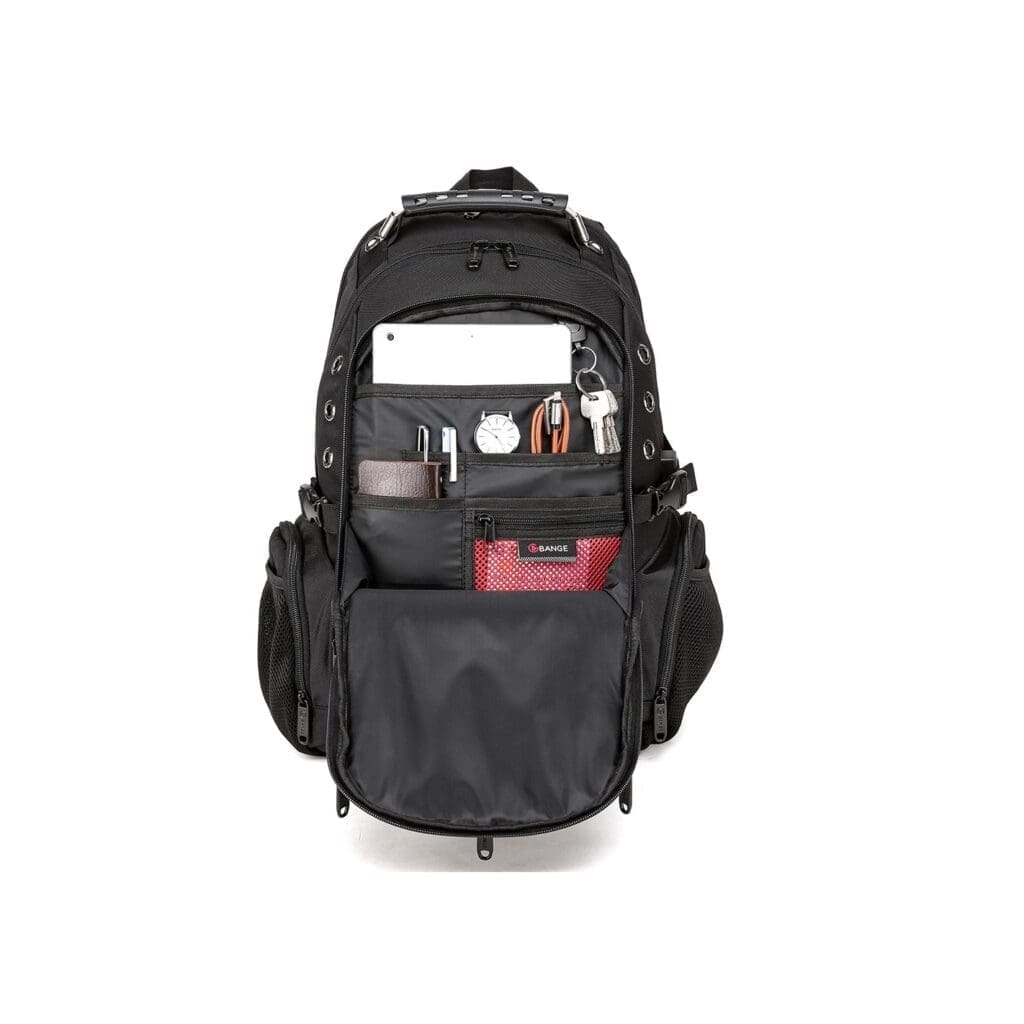 Μεγάλο Backpack 17,3'' Heavy Duty Travel Bange 1901 μαύρο 2 Μεγάλο Backpack 17,3'' Heavy Duty Travel Bange 1901 μαύρο 1